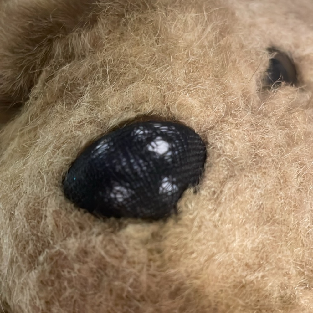 13" VINTAGE BABY BROWN TEDDY BEAR STUFFED ANIMAL PLUSH TOY - Picture 3 of 8